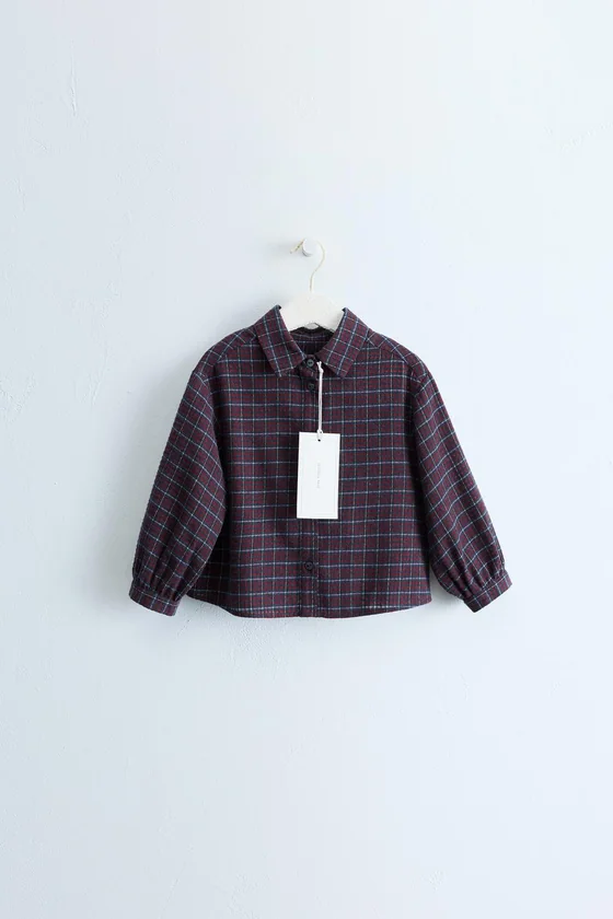 ZARA TIMELESS — РУБАШКА В КЛЕТКУ