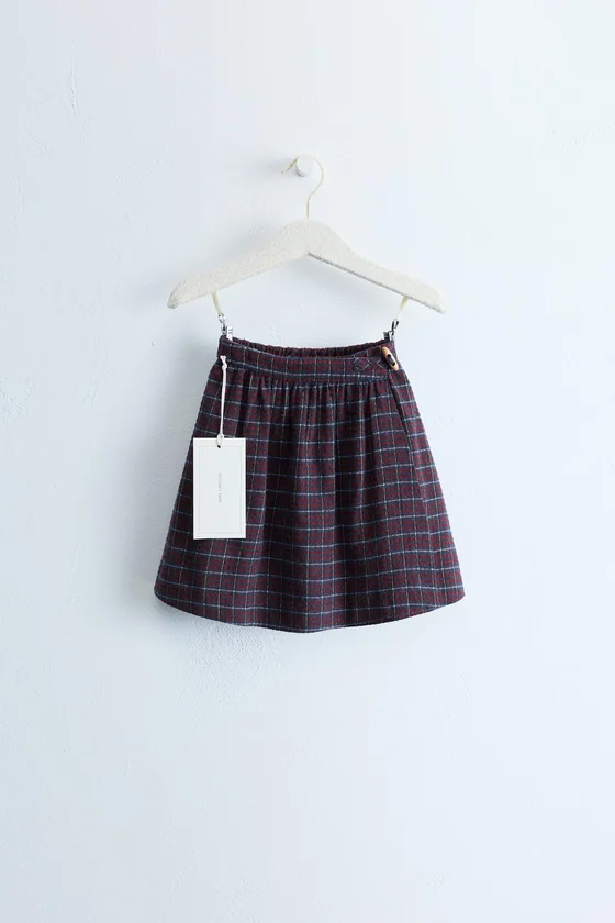 ЮБКА В КЛЕТКУ — ZARA TIMELESS