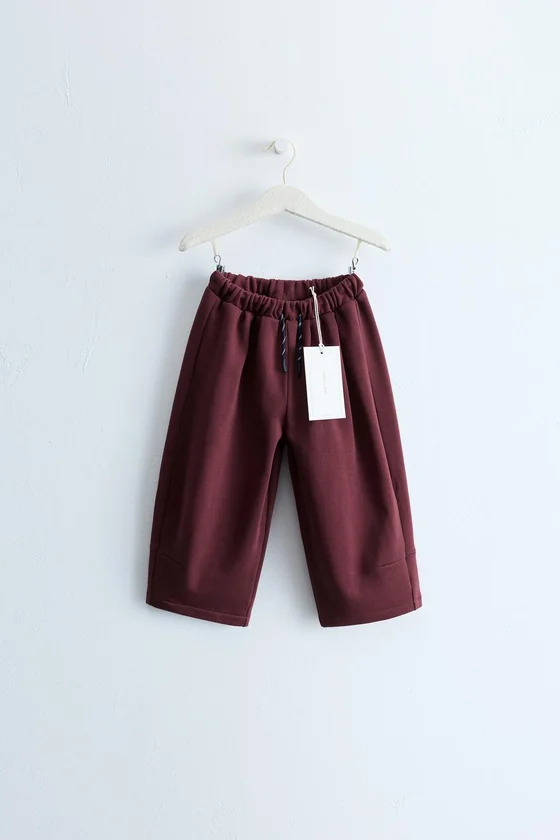 ZARA TIMELESS - ТРИКОТАЖНЫЕ БРЮКИ НА ЗАВЯЗКАХ