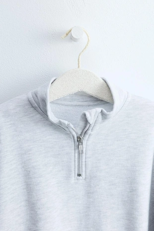 Zara Timeless — однотонная толстовка на молнии- Заказать в России
