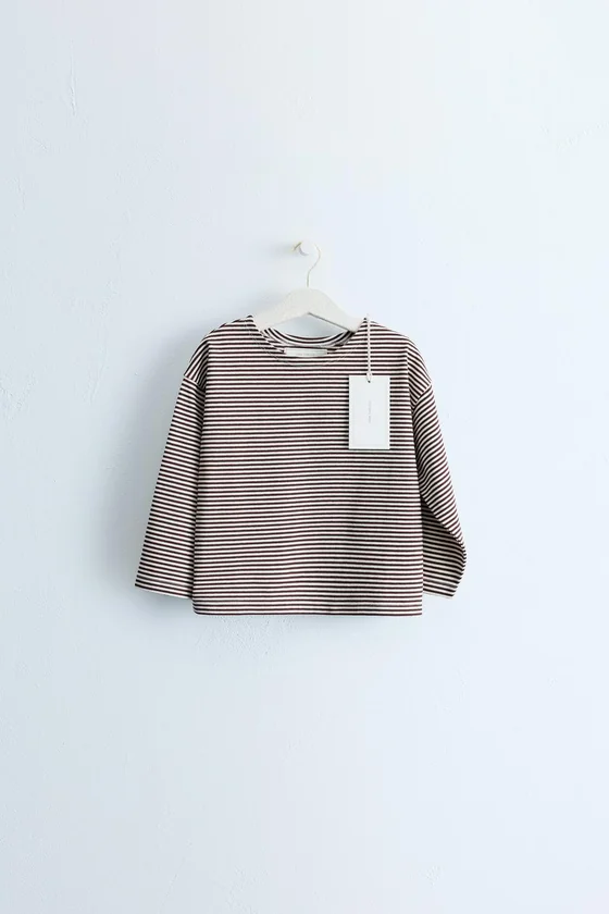ZARA TIMELESS - ФУТБОЛКА В ПОЛОСКУ