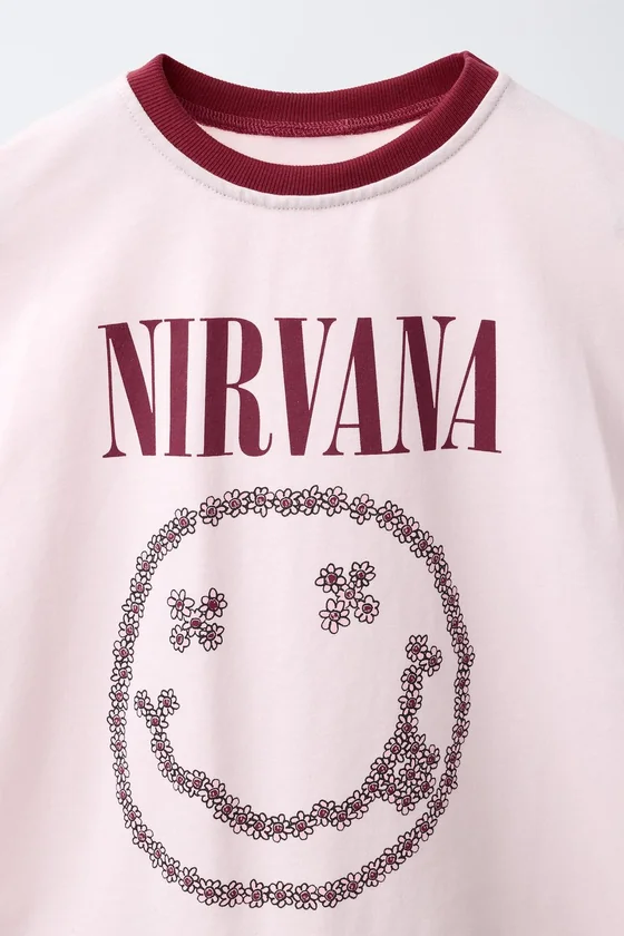 ФУТБОЛКА С ПРИНТОМ NIRVANA®