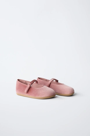 Бархатные балетки Barefoot- Заказать в России