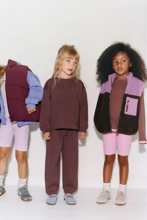 ЖИЛЕТ ИЗ ИСКУССТВЕННОЙ ОВЧИНЫ COLOR BLOCK