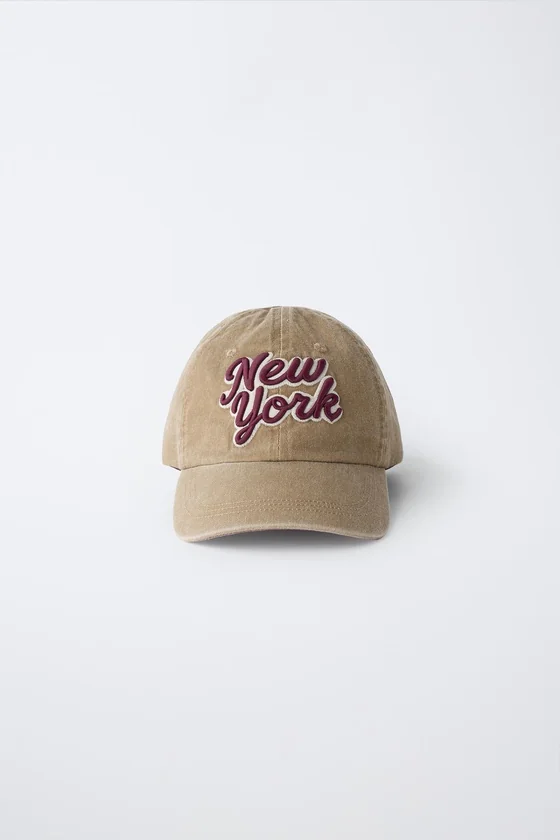 КЕПКА VARSITY С НАДПИСЬЮ NEW YORK