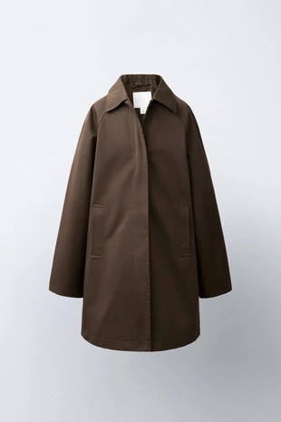 Тренч с рукавами реглан- Заказать в России