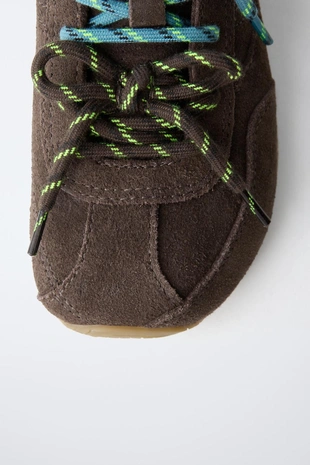 Кожаные кроссовки Barefoot- Заказать в России