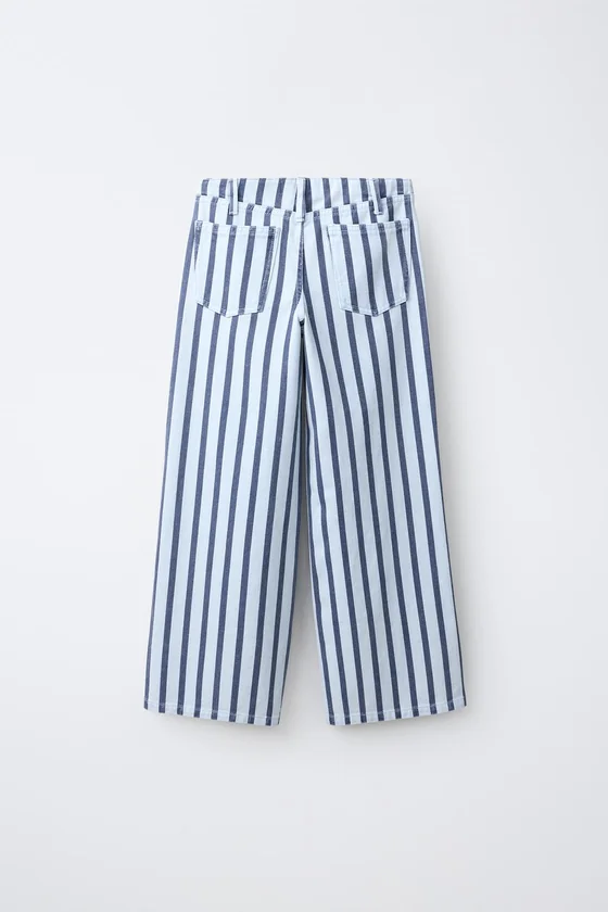 ДЖИНСЫ WIDE LEG СО ШЛЕВКАМИ