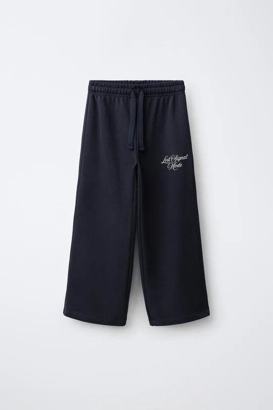 БРЮКИ WIDE-LEG В СТИЛЕ JOGGER