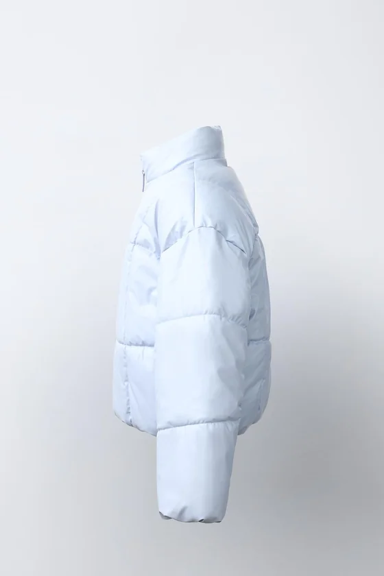 СТЕГАНАЯ БЛЕСТЯЩАЯ КУРТКА WATER REPELLENT