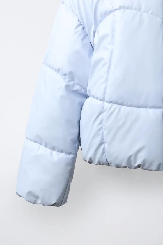 СТЕГАНАЯ БЛЕСТЯЩАЯ КУРТКА WATER REPELLENT