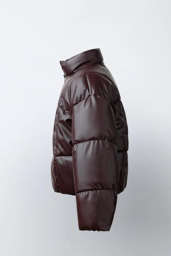 СТЕГАНАЯ БЛЕСТЯЩАЯ КУРТКА WATER REPELLENT