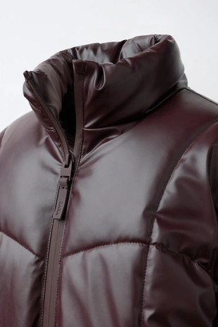 Стеганая блестящая куртка Water Repellent