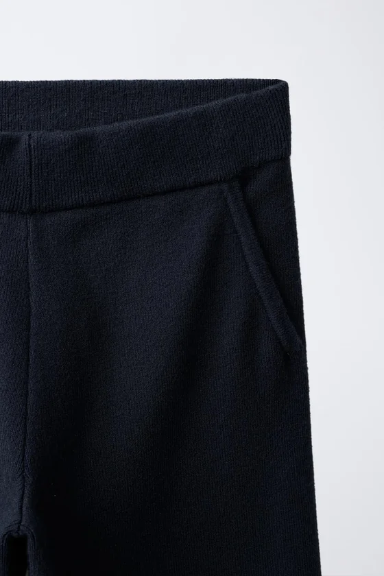 ТРИКОТАЖНЫЕ БРЮКИ WIDE-LEG