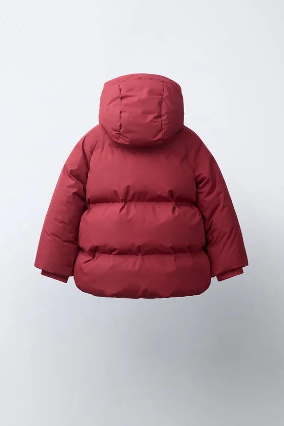 СТЕГАНАЯ КУРТКА С КАПЮШОНОМ WATER REPELLENT