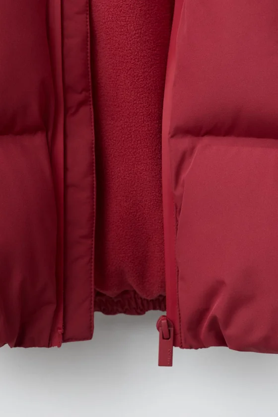 СТЕГАНАЯ КУРТКА С КАПЮШОНОМ WATER REPELLENT