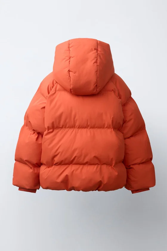 СТЕГАНАЯ КУРТКА С КАПЮШОНОМ WATER REPELLENT