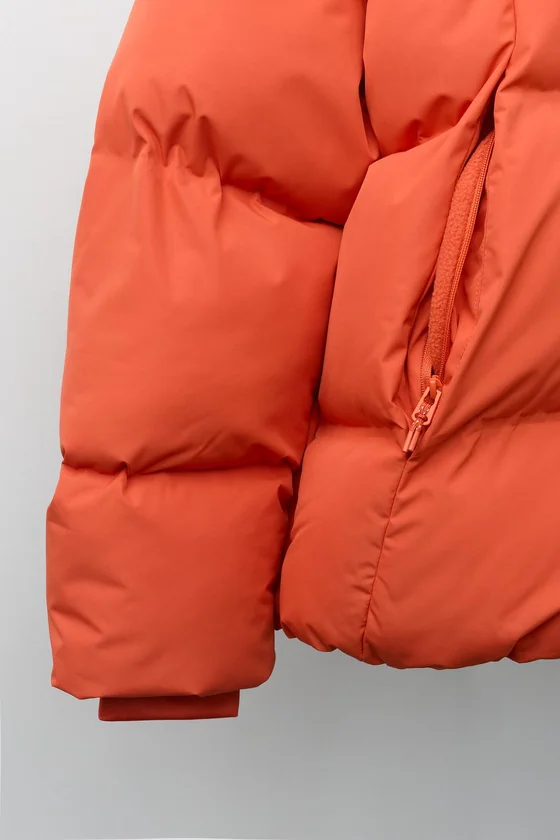СТЕГАНАЯ КУРТКА С КАПЮШОНОМ WATER REPELLENT