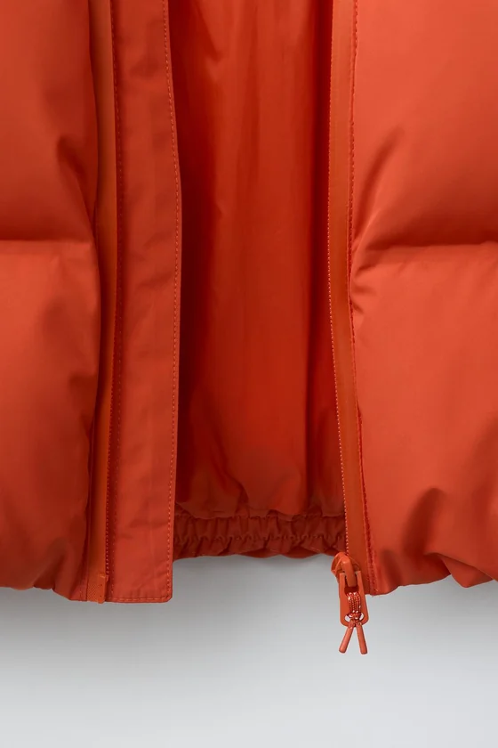 СТЕГАНАЯ КУРТКА С КАПЮШОНОМ WATER REPELLENT