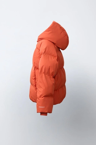Стеганая куртка с капюшоном Water Repellent- Заказать в России