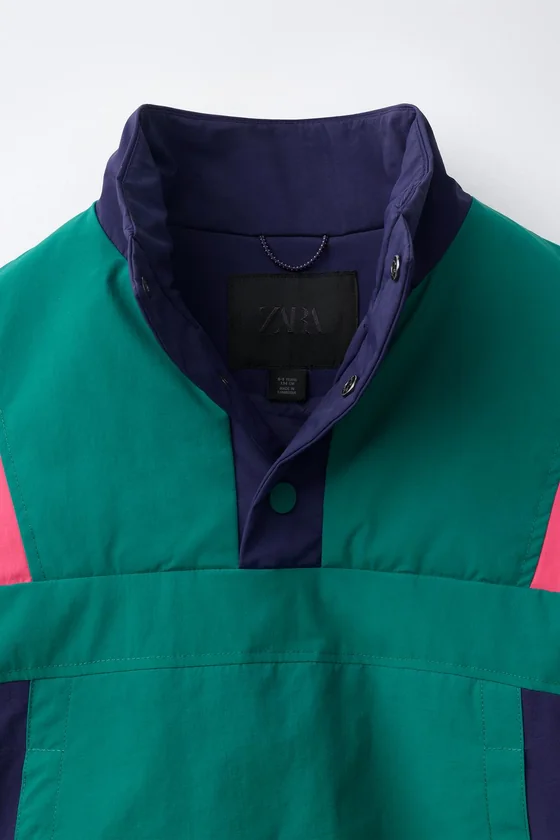 КУРТКА-АНОРАК COLORBLOCK WATER REPELLENT