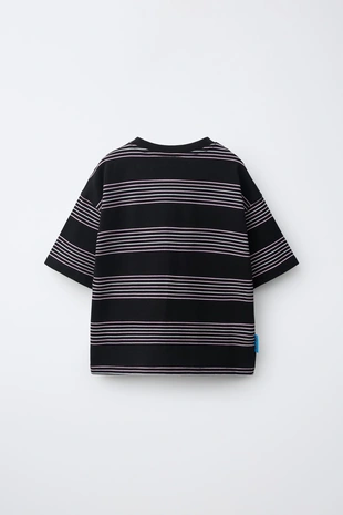 Футболка в полоску с вышивкой Ripndip © X Zara Kids- Заказать в России