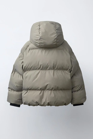 Стеганая куртка с капюшоном Water Repellent- Заказать в России