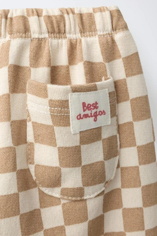 Брюки Baggy в шашку- Заказать в России
