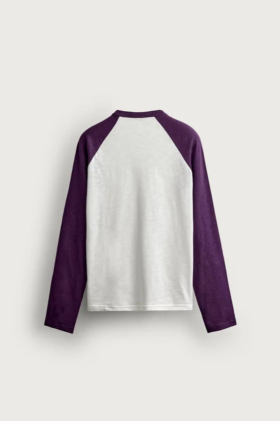 ФУТБОЛКА REGULAR FIT В СТИЛЕ КОЛОР-БЛОК