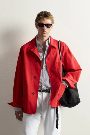 Куртка-рубашка с карманами Aaron Levine X Zara