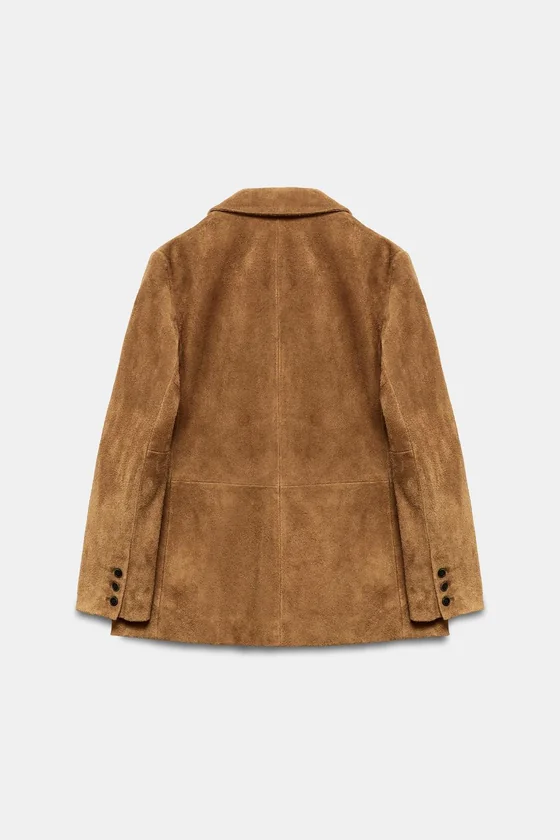 КУРТКА ОВЕРСАЙЗ ИЗ 100% ЗАМШИ — ZW COLLECTION