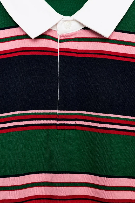 КОМБИНИРОВАННОЕ ПОЛО В ПОЛОСКУ