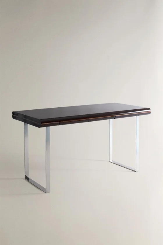 Стол steel and wood