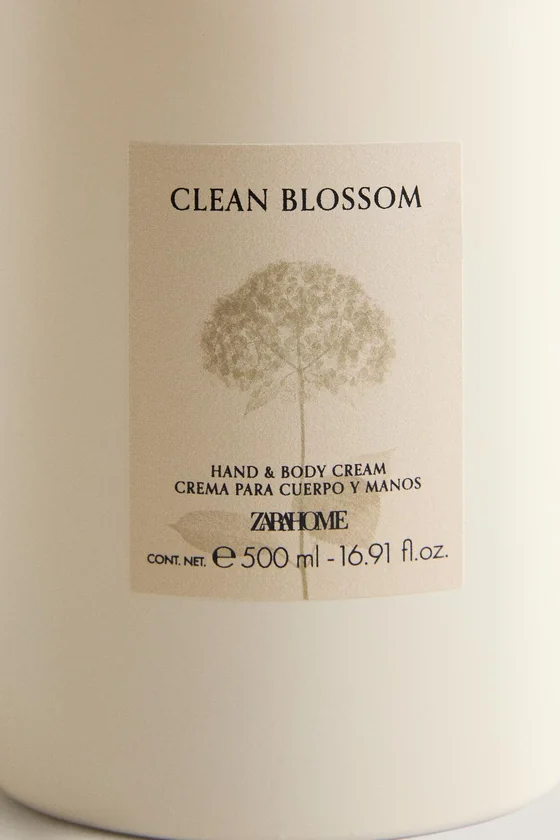 (500 мл) крем для рук и тела clean blossom