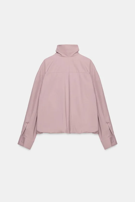 КУРТКА С ВОРОТНИКОМ-СТОЙКОЙ ZW COLLECTION