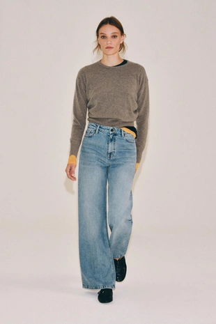 Джинсы Wide Leg Comfort с высокой посадкой — Zw Collection- Заказать в России