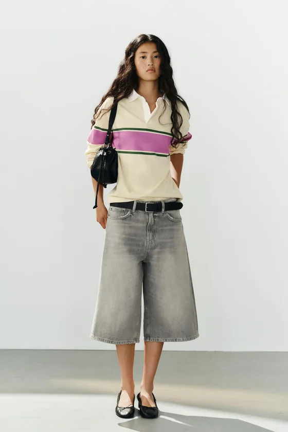 ДЖИНСОВЫЕ ШОРТЫ TRF BAGGY