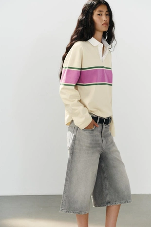 Джинсовые шорты Trf Baggy- Заказать в России