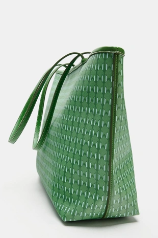 Сумка-шопер на плечо с принтом- Заказать в России