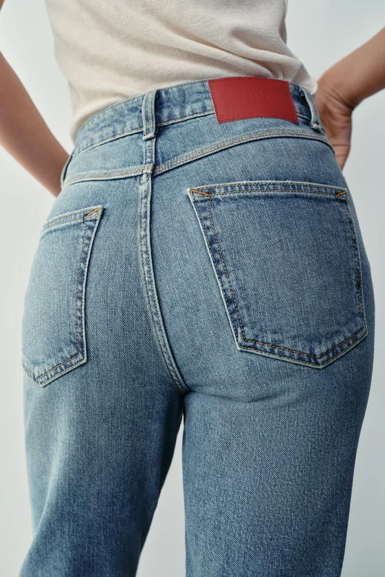 ДЖИНСЫ Z1975 MOM FIT С ВЫСОКОЙ ПОСАДКОЙ