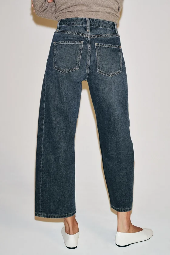 ДЖИНСЫ ZW COLLECTION ANKLE RELAXED СО СРЕДНЕЙ ПОСАДКОЙ