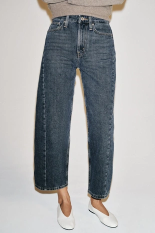 Джинсы Zw Collection Ankle Relaxed со средней посадкой