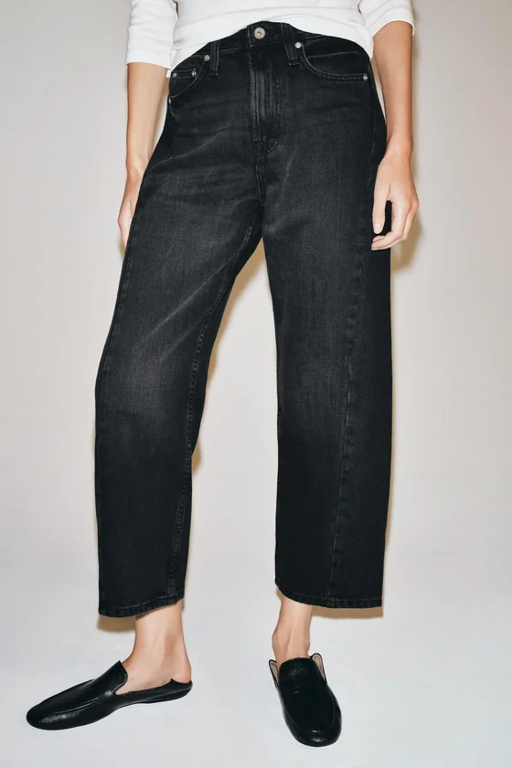 ДЖИНСЫ ZW COLLECTION ANKLE RELAXED СО СРЕДНЕЙ ПОСАДКОЙ