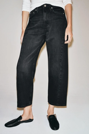 Джинсы Zw Collection Ankle Relaxed со средней посадкой- Заказать в России