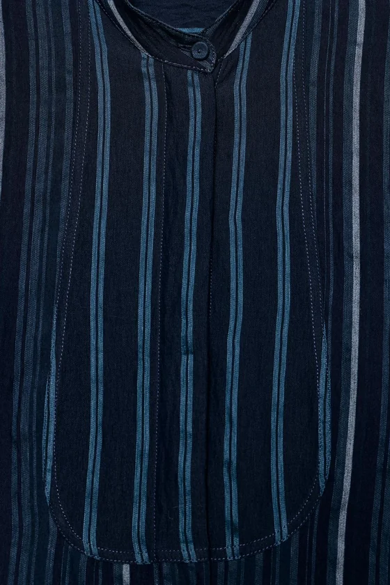 РУБАШКА В ПОЛОСКУ С МАНИШКОЙ — ZW COLLECTION
