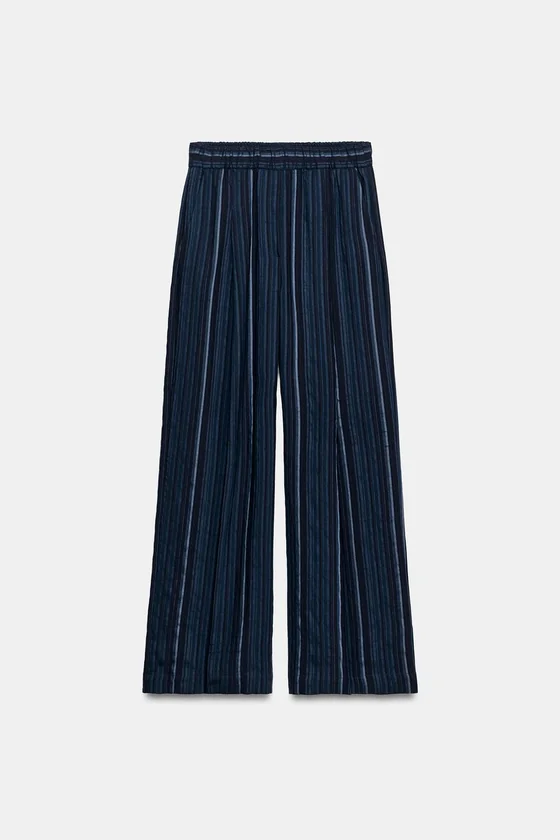 БРЮКИ ПАЛАЦЗО В ПОЛОСКУ — ZW COLLECTION