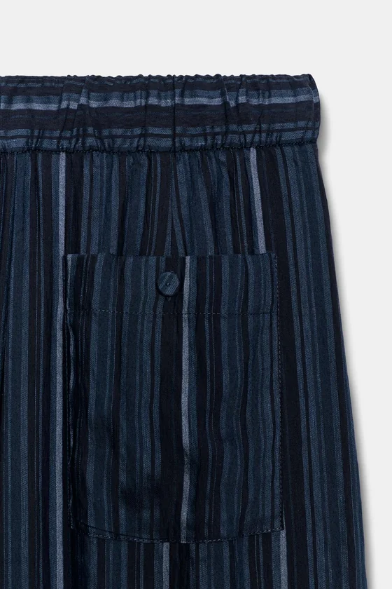 БРЮКИ ПАЛАЦЗО В ПОЛОСКУ — ZW COLLECTION