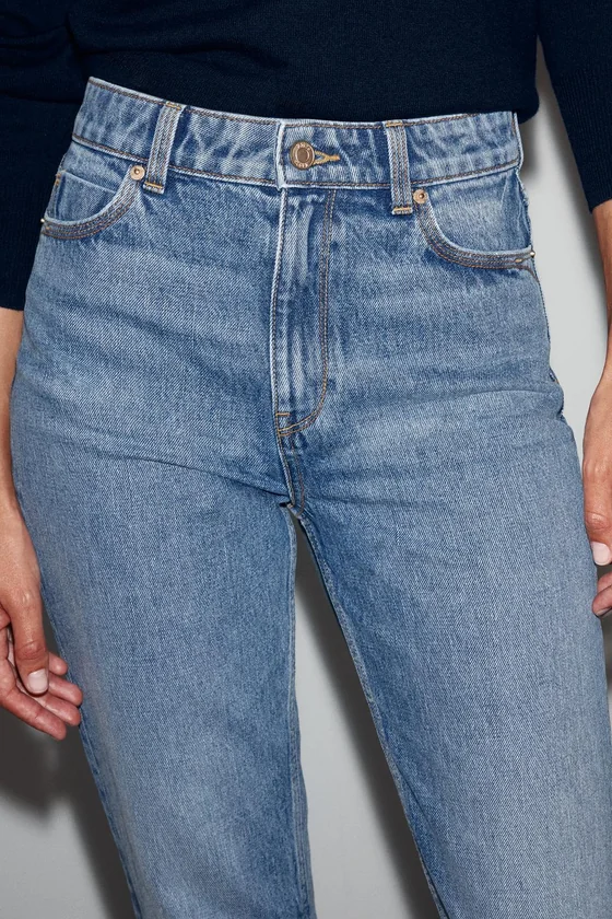 ДЖИНСЫ Z1975 MOM FIT С ВЫСОКОЙ ПОСАДКОЙ