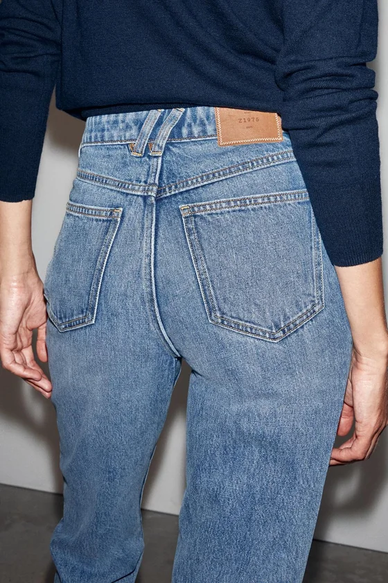 ДЖИНСЫ Z1975 MOM FIT С ВЫСОКОЙ ПОСАДКОЙ