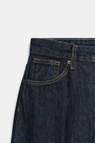 Джинсы Tapered с высокой посадкой — коллекция Zara «Zw»- Заказать в России